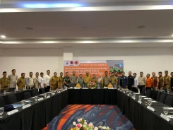 BNPB Selenggarakan Simulasi Penanganan Gempa Sulbar 2025